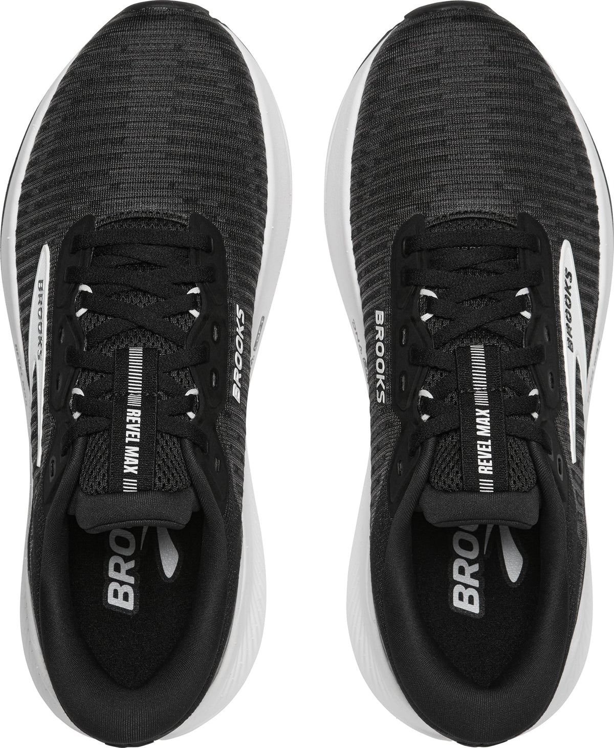 Women's Revel Max Road Running Shoes - Black