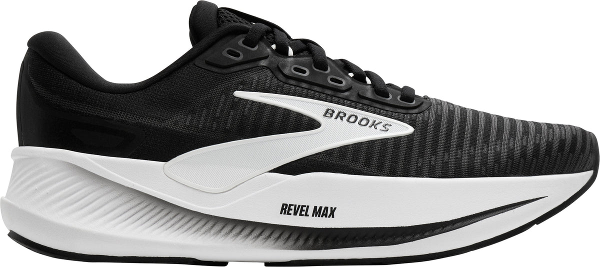 Women's Revel Max Road Running Shoes - Black