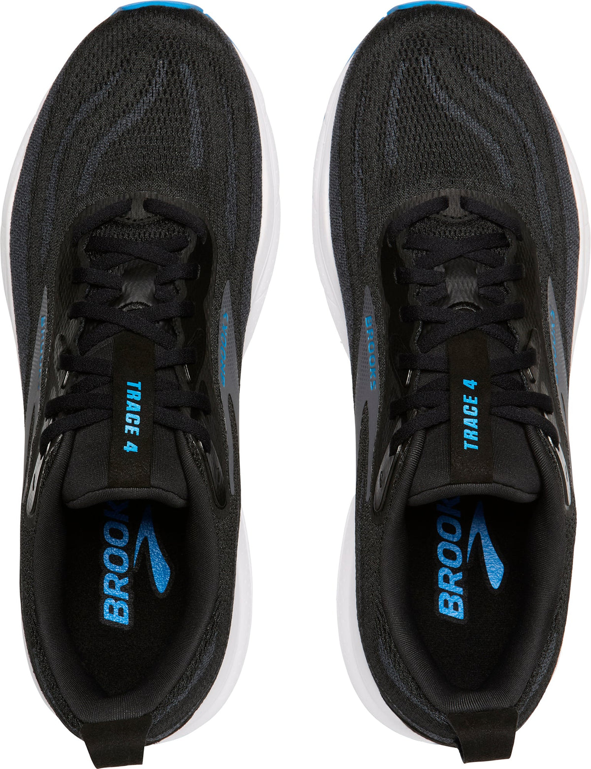 Men's Trace 4 Road Running Shoes - Black