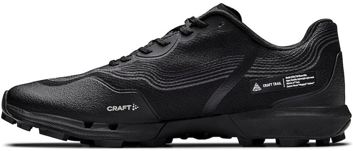 Men's OCRxCTM Vibram Elite Trail Running Shoes - Black