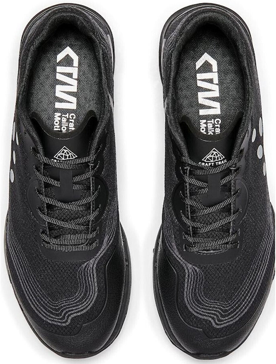 Men's OCRxCTM Vibram Elite Trail Running Shoes - Black
