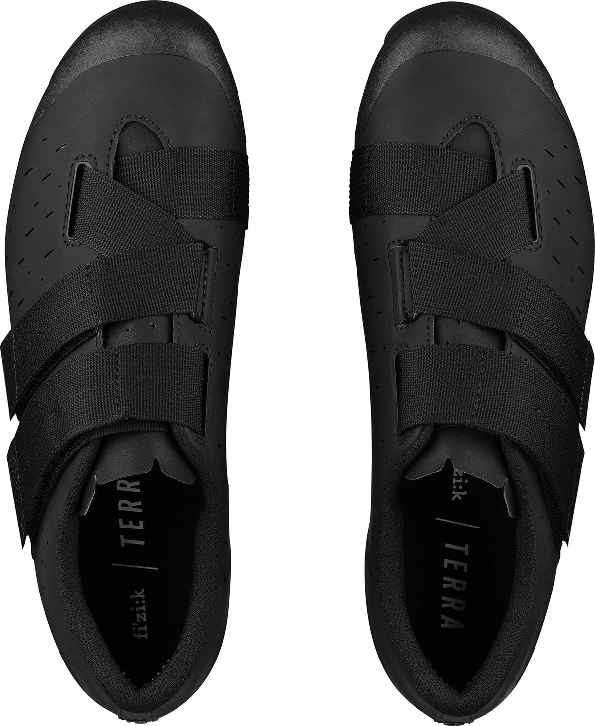 Men's X4 Terra Powerstrap Road Cycling Shoes - Black