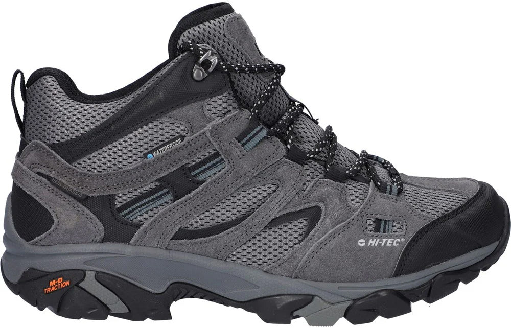 Men's Apex Lite Mid Waterproof Walking Boots - Grey