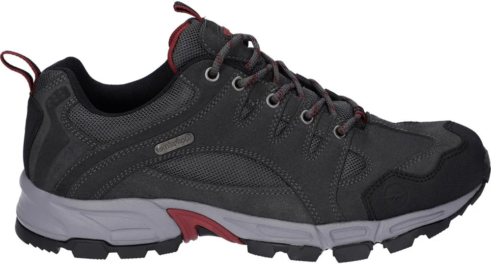 Men's Auckland Lite Waterproof Walking Shoes - Grey