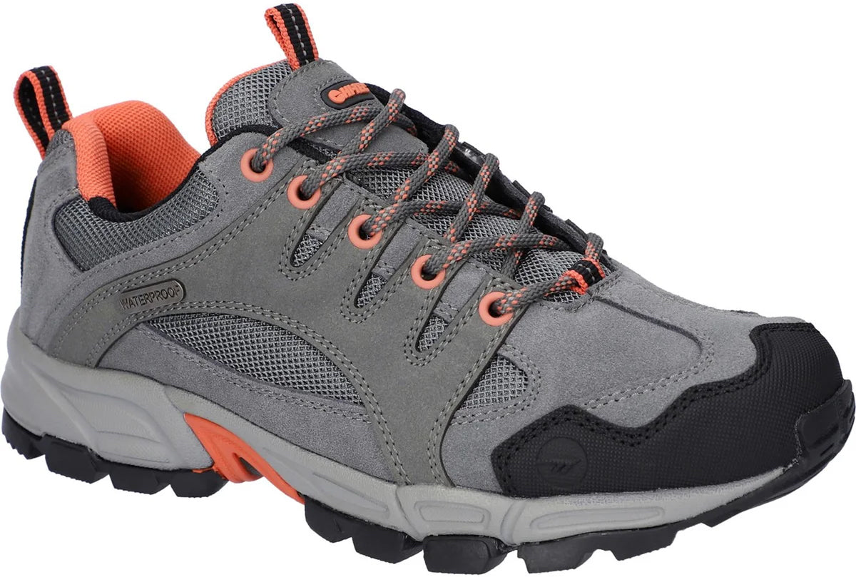 Women's Auckland Lite Waterproof Walking Shoes - Grey