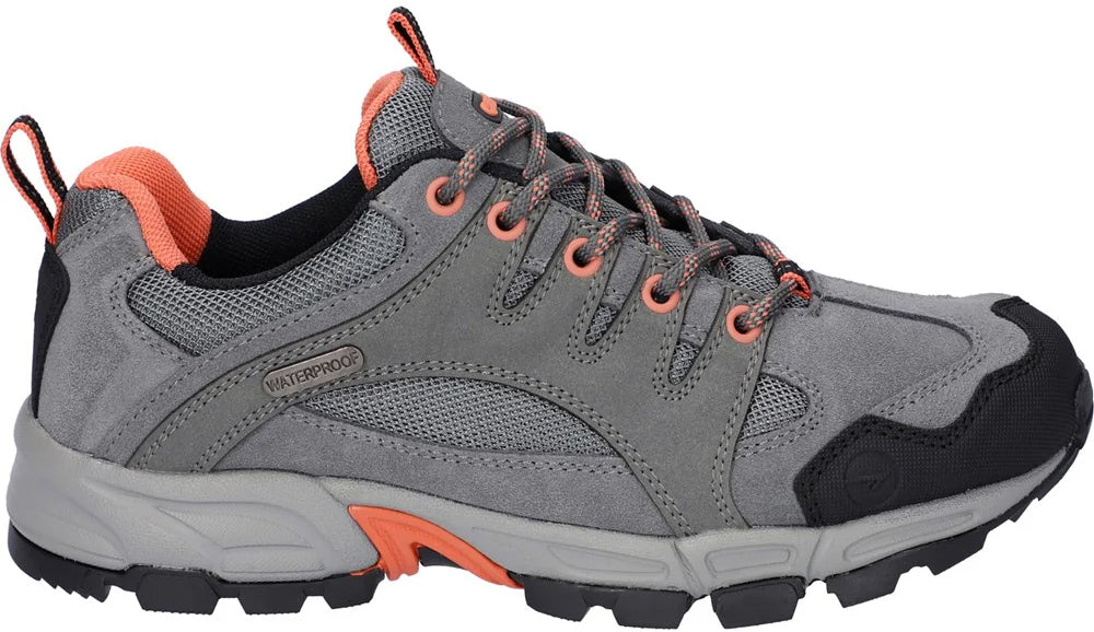 Women's Auckland Lite Waterproof Walking Shoes - Grey