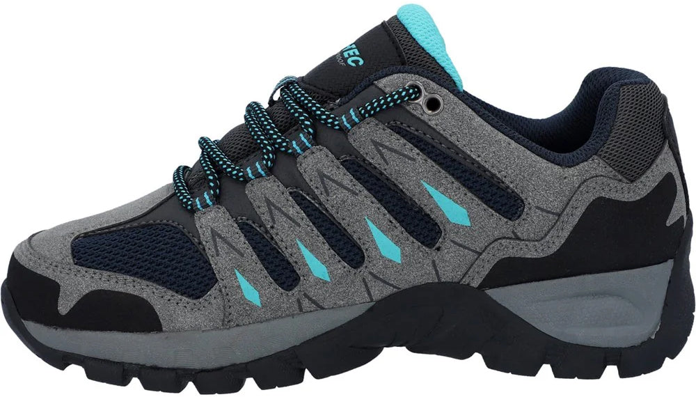 Women's Corzo Waterproof Walking Shoes - Grey