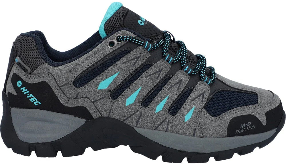 Women's Corzo Waterproof Walking Shoes - Grey