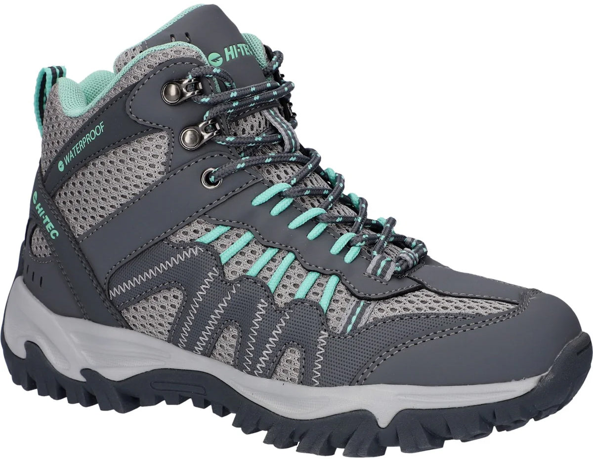 Women's Jaguar Mid Waterproof Walking Boots - Grey
