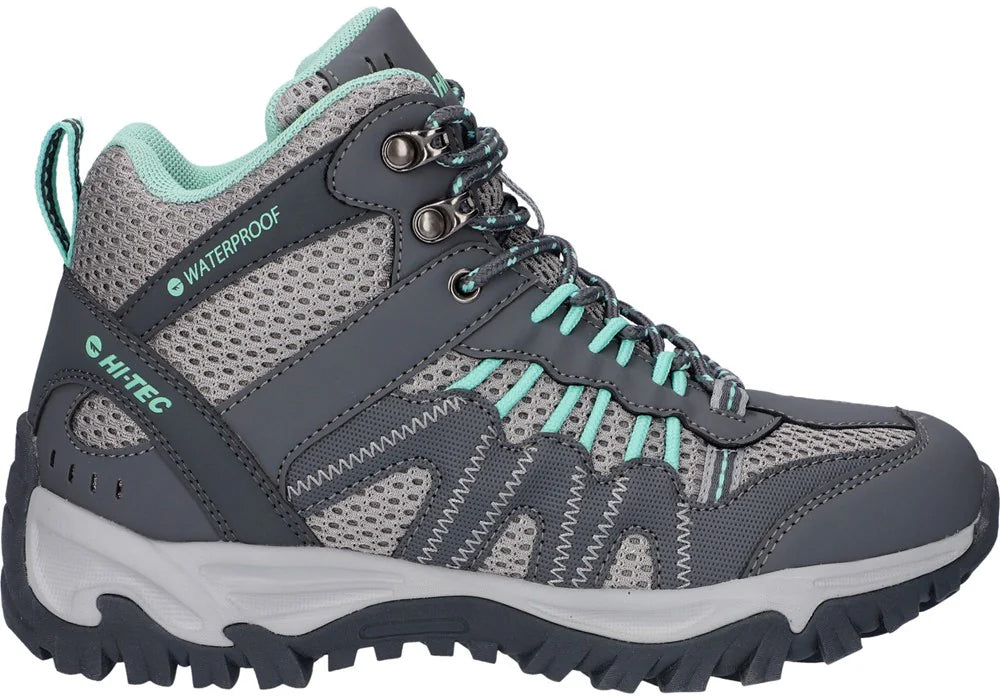 Women's Jaguar Mid Waterproof Walking Boots - Grey