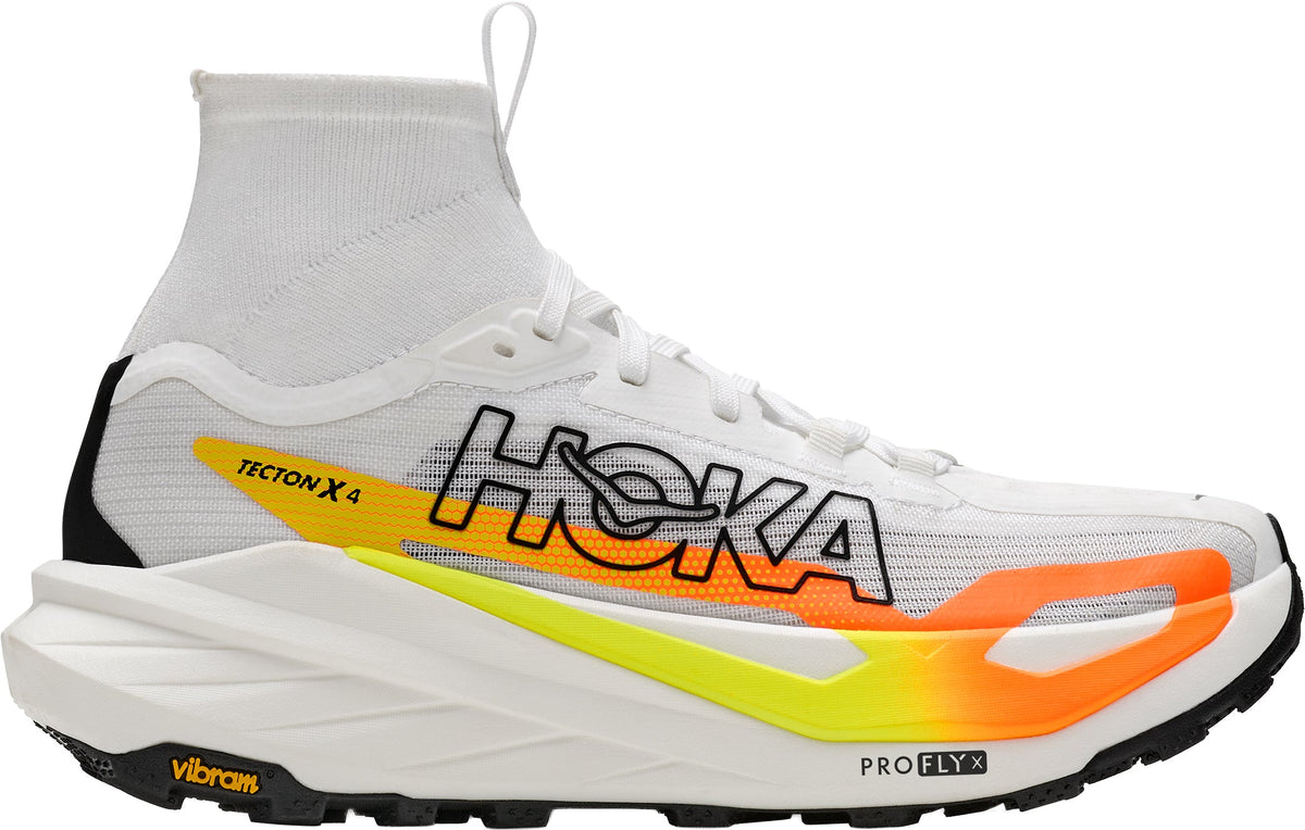 Men's Tecton X 4 Trail Running Shoes - White