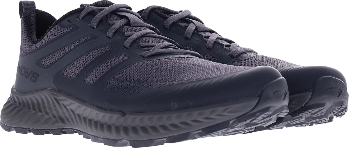 Men's TrailFly Wide Fit Trail Running Shoes - Black