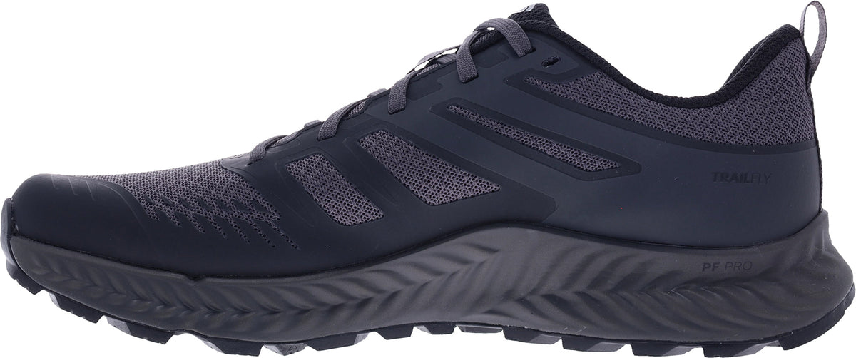 Men's TrailFly Wide Fit Trail Running Shoes - Black