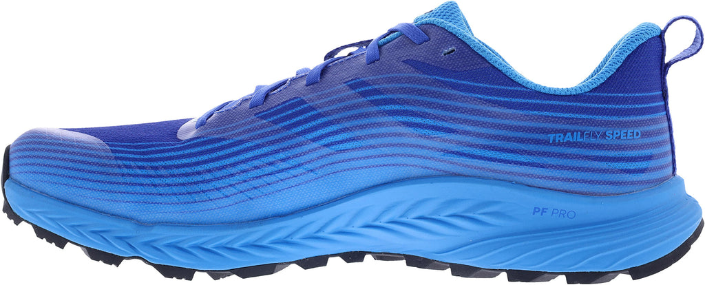 Men's TrailFly Speed Wide Fit Trail Running Shoes - Blue