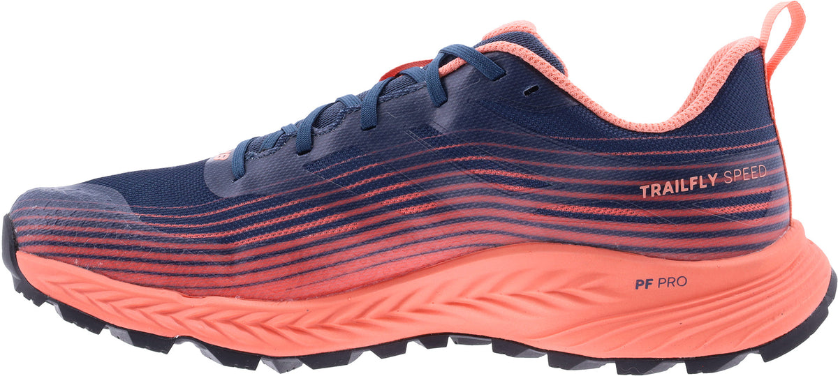 Women's TrailFly Speed Wide Fit Trail Running Shoes - Blue