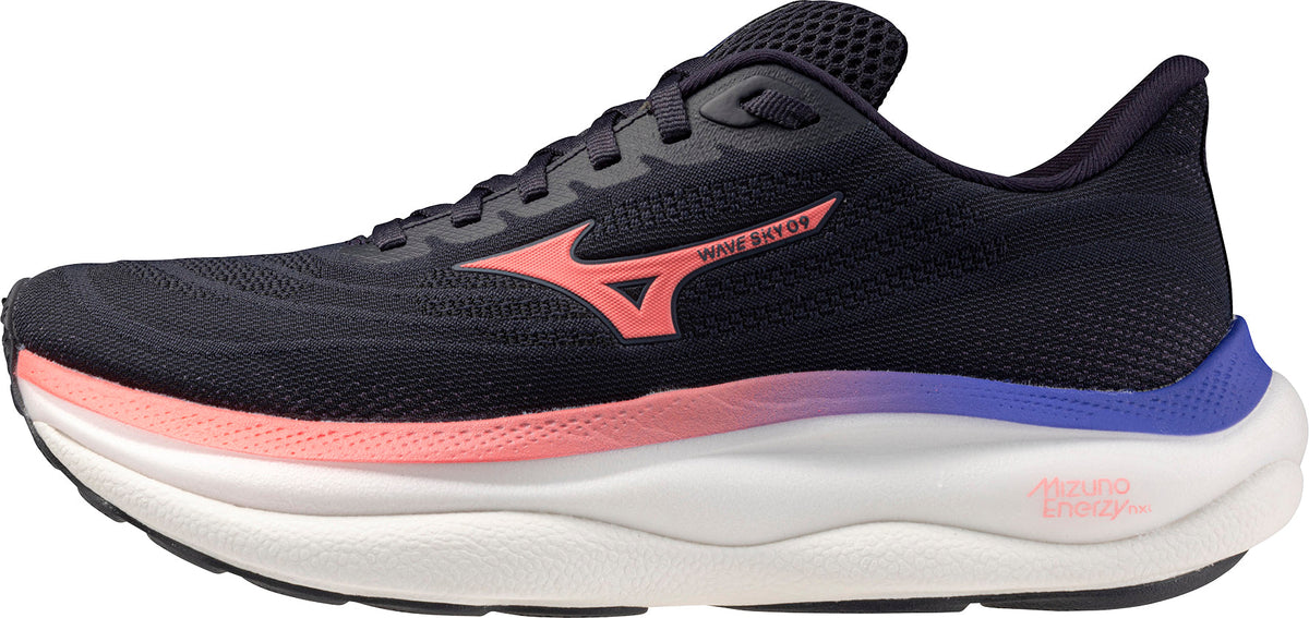 Women's Wave Sky 9 Road Running Shoes - Grey
