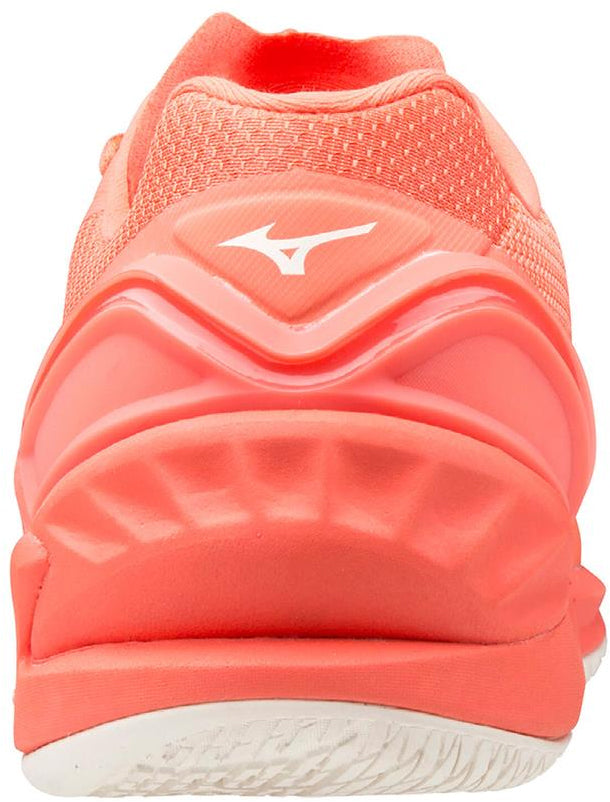 Women's Wave Stealth Neo Netball Shoes - Orange