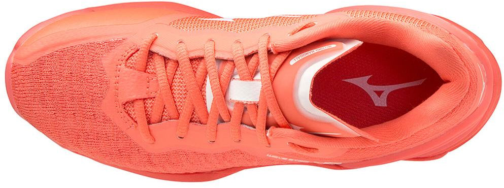 Women's Wave Stealth Neo Netball Shoes - Orange