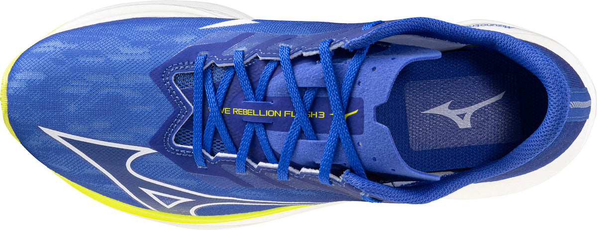 Men's Wave Rebellion Flash 3 Road Running Shoes - Blue
