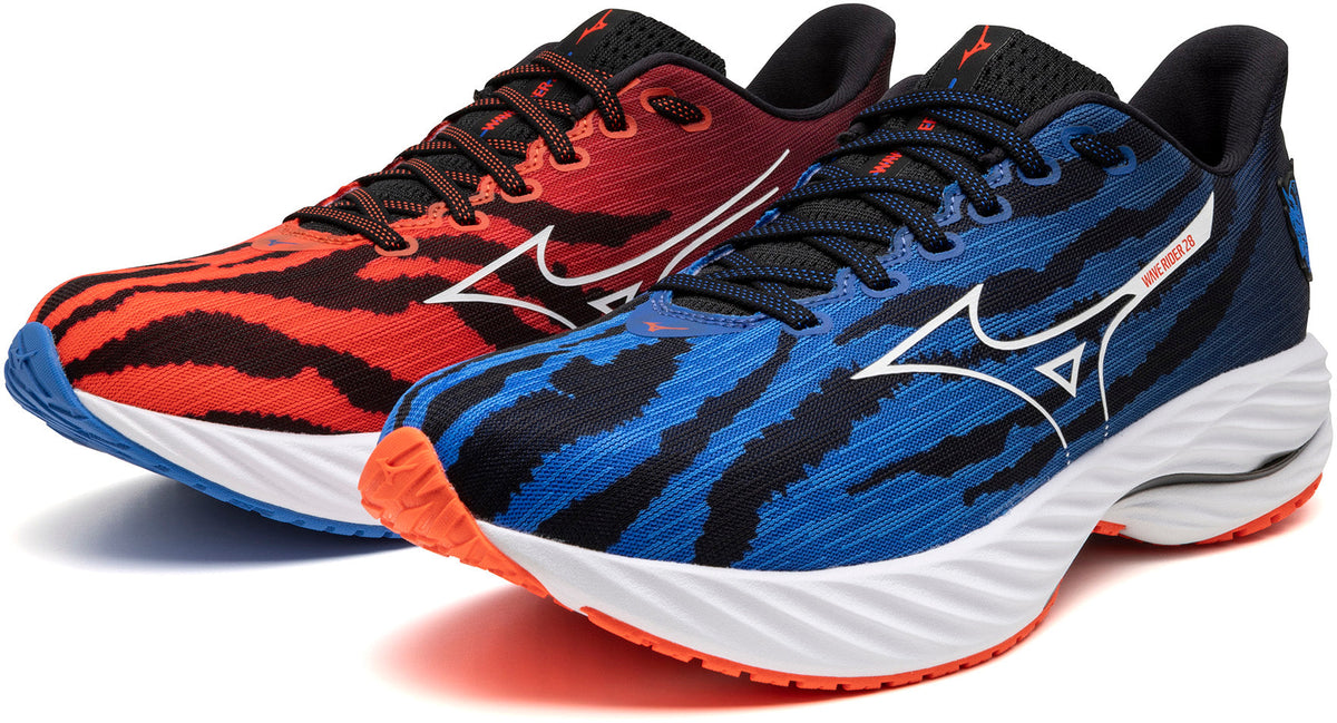 Men's Wave Rider 28 Road Running Shoes - Blue