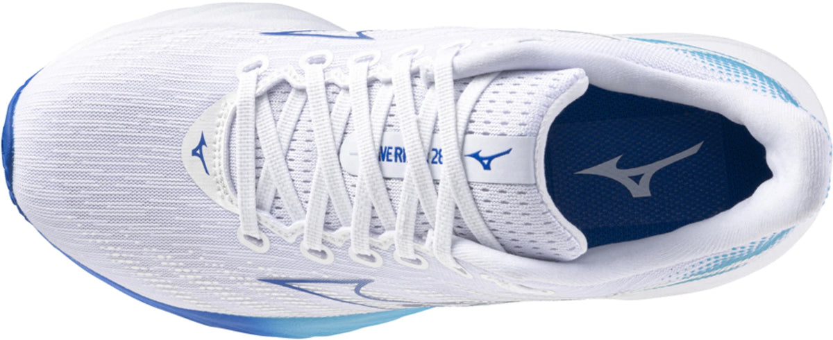 Women's Wave Rider 28 Road Running Shoes - White