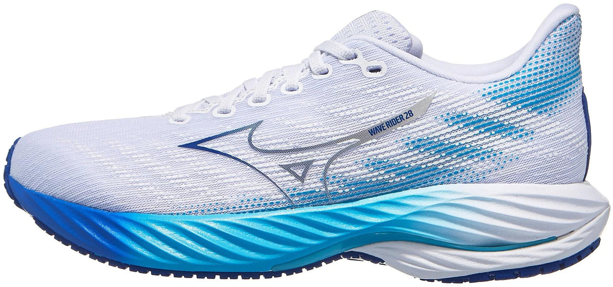 Women's Wave Rider 28 Road Running Shoes - White
