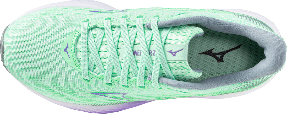 Women's Wave Rider 28 Road Running Shoes - Green