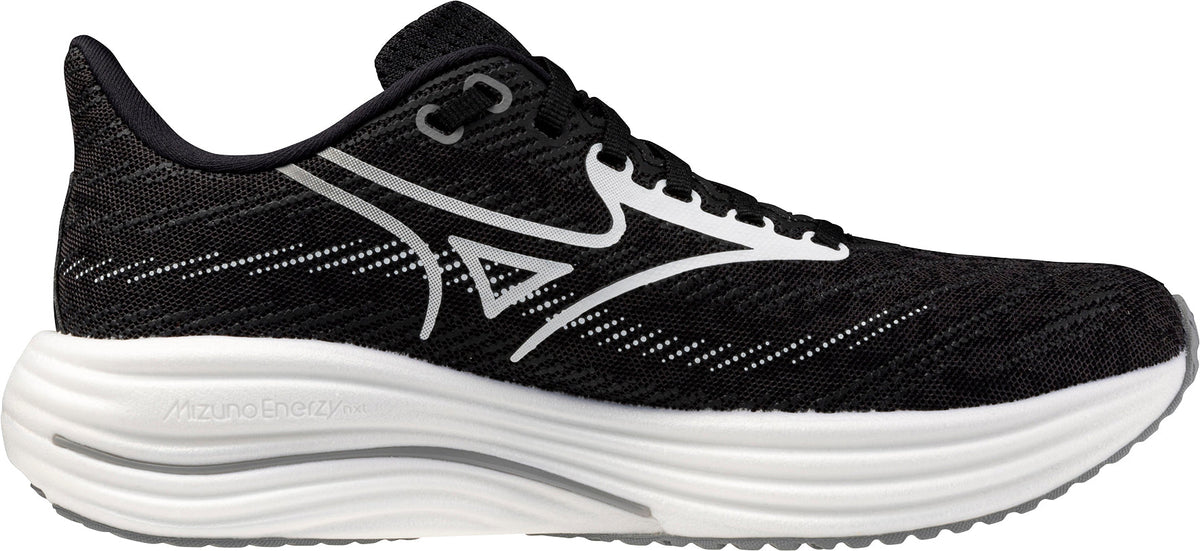 Women's Wave Rider 29 Wide Fit (D) Road Running Shoes - Black
