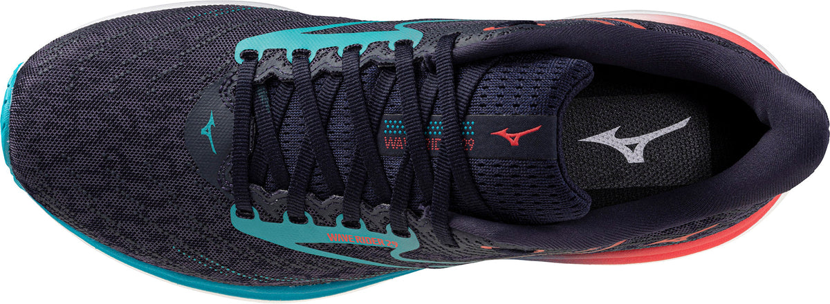 Men's Wave Rider 29 Road Running Shoes - Grey