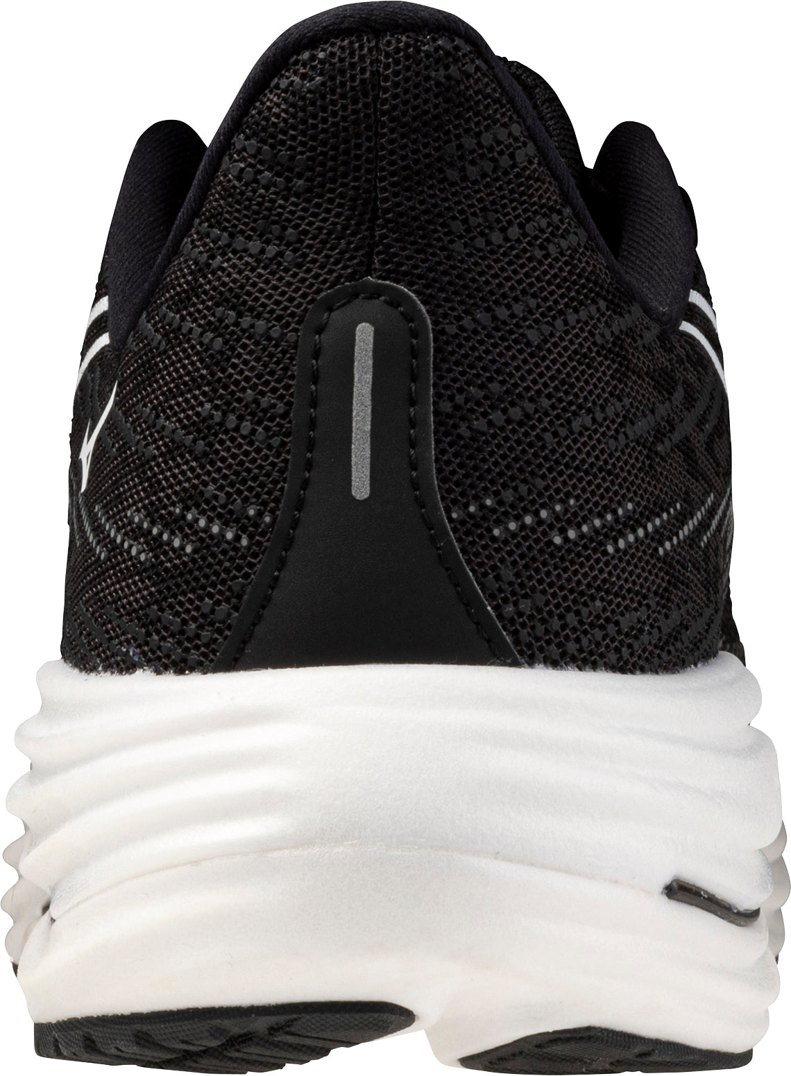 Men's Wave Rider 29 Wide Fit (2E) Road Running Shoes - Black