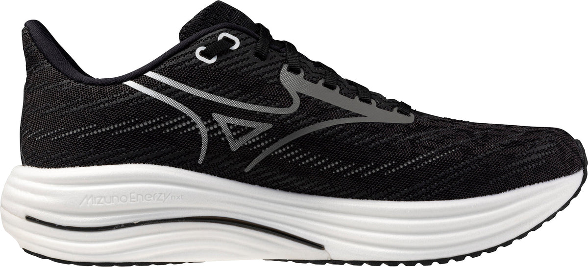 Men's Wave Rider 29 Wide Fit (2E) Road Running Shoes - Black