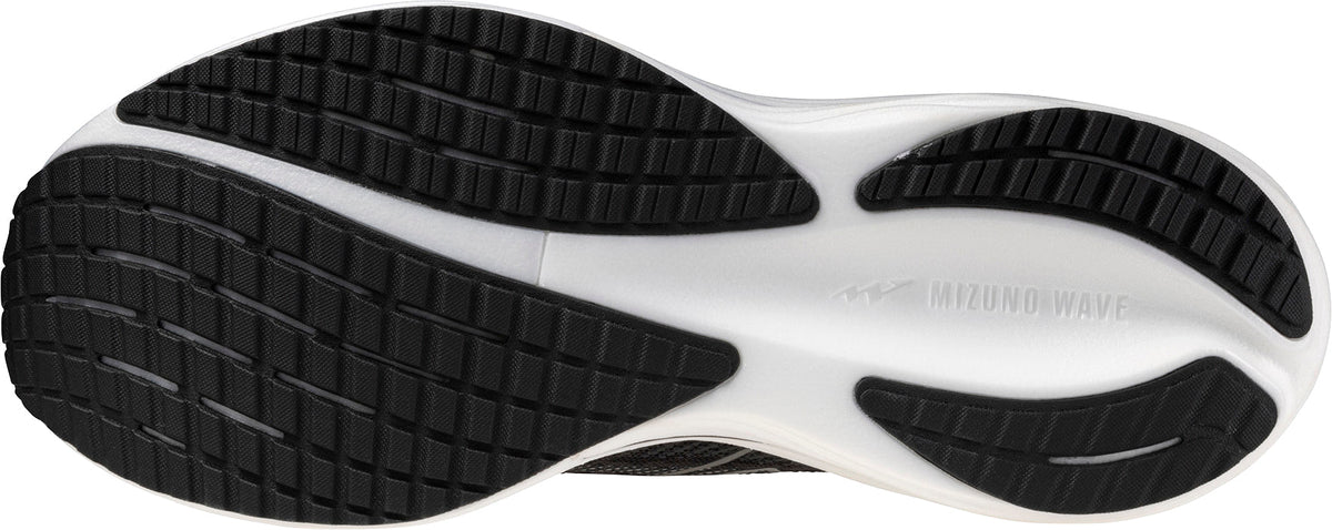 Men's Wave Rider 29 Wide Fit (2E) Road Running Shoes - Black