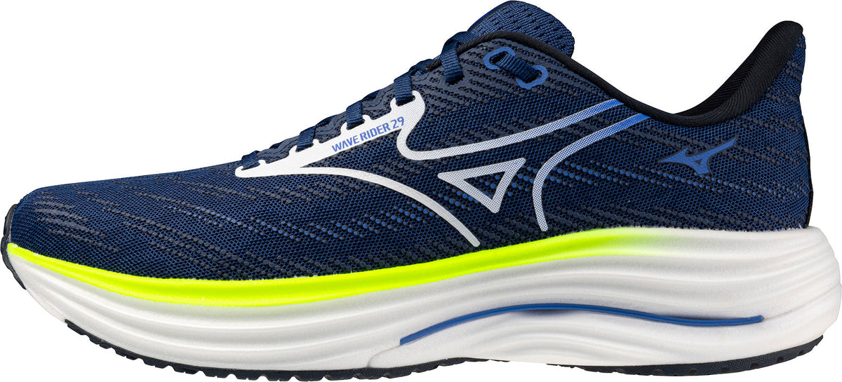 Men's Wave Rider 29 Road Running Shoes - Blue