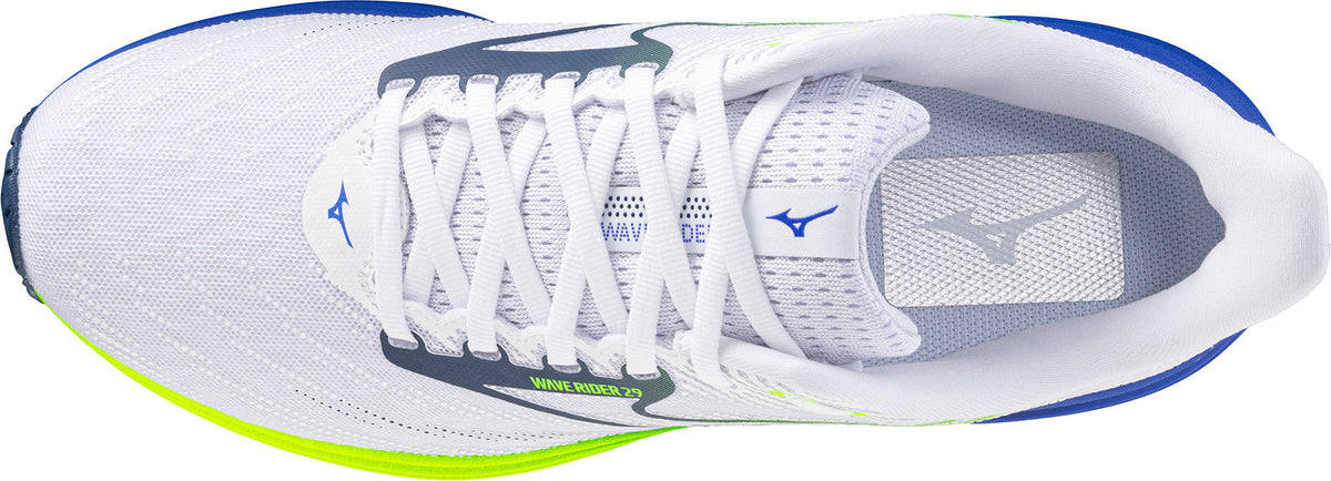Men's Wave Rider 29 Road Running Shoes - White