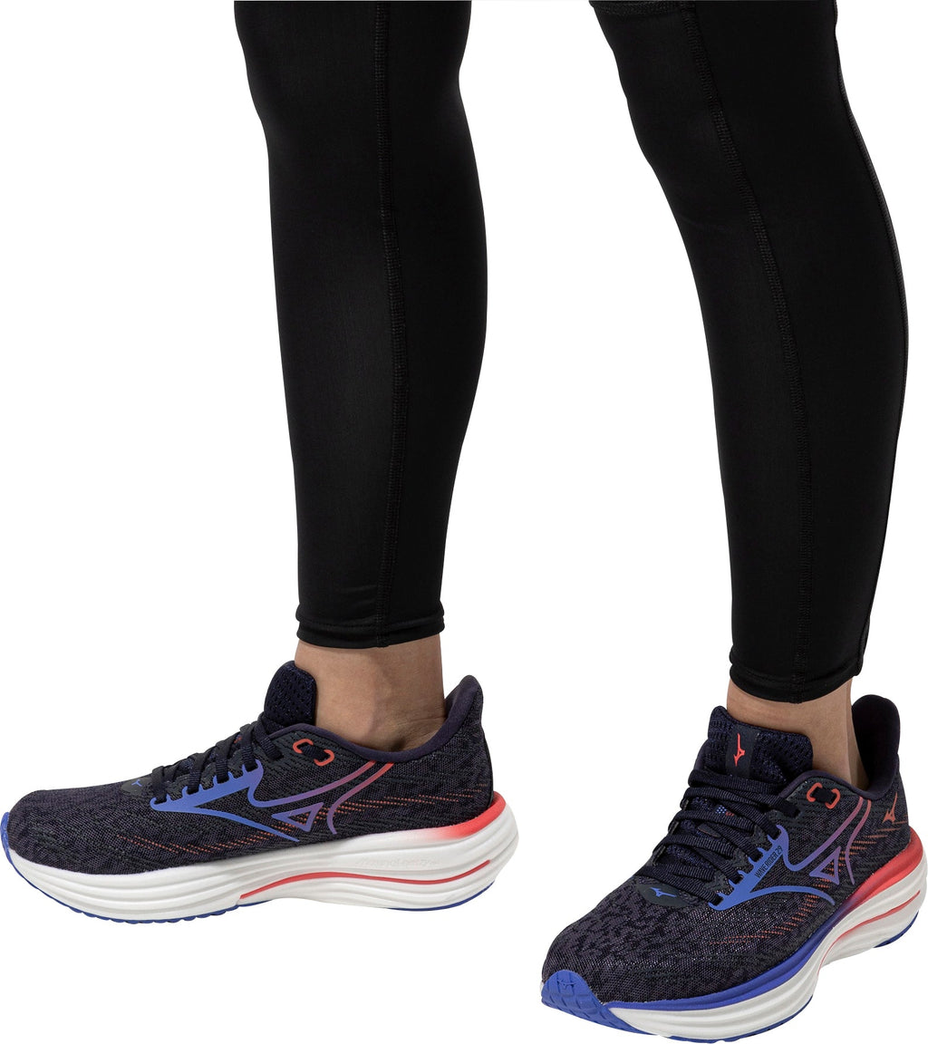 Women's Wave Rider 29 Road Running Shoes - Grey