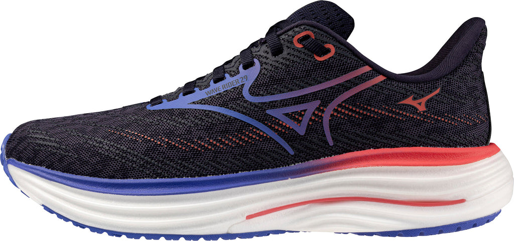 Women's Wave Rider 29 Road Running Shoes - Grey