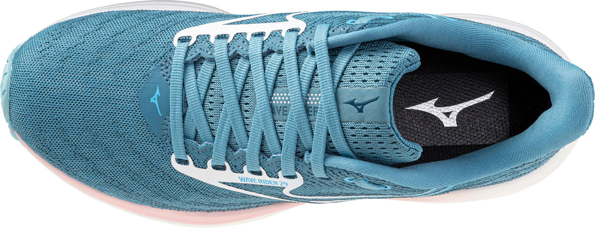Women's Wave Rider 29 Road Running Shoes - Blue