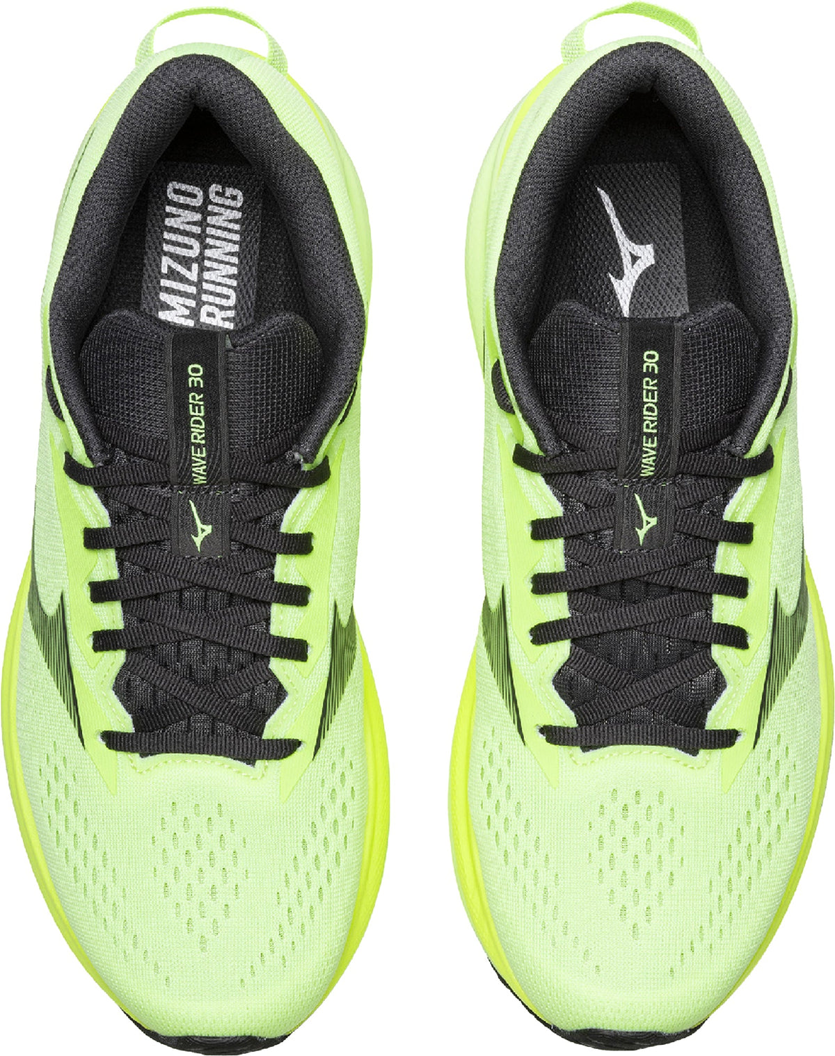 Men's Wave Rider 30 Road Running Shoes - Green