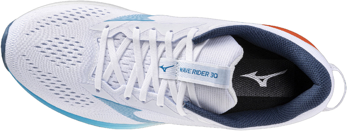 Men's Wave Rider 30 Road Running Shoes - White