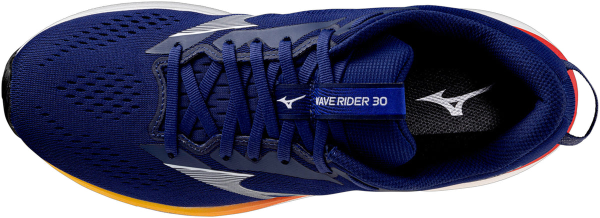 Men's Wave Rider 30 Road Running Shoes - Blue