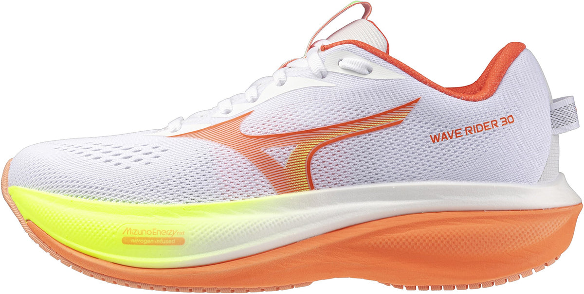 Women's Wave Rider 30 Road Running Shoes - White
