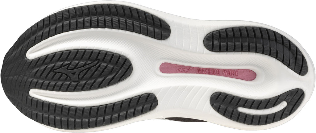 Women's Wave Rider 30 Wide Fit Road Running Shoes - Black