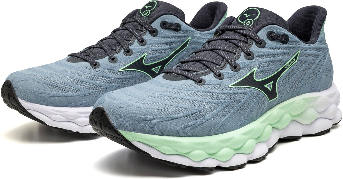 Men's Wave Sky 8 Road Running Shoes - Blue