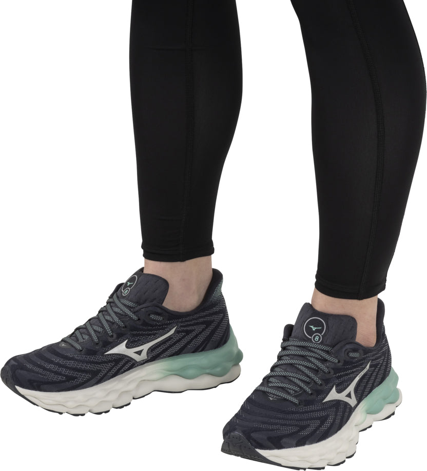 Women's Wave Sky 8 Road Running Shoes - Grey