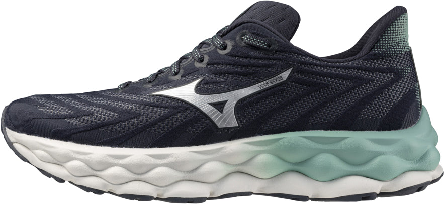 Women's Wave Sky 8 Road Running Shoes - Grey