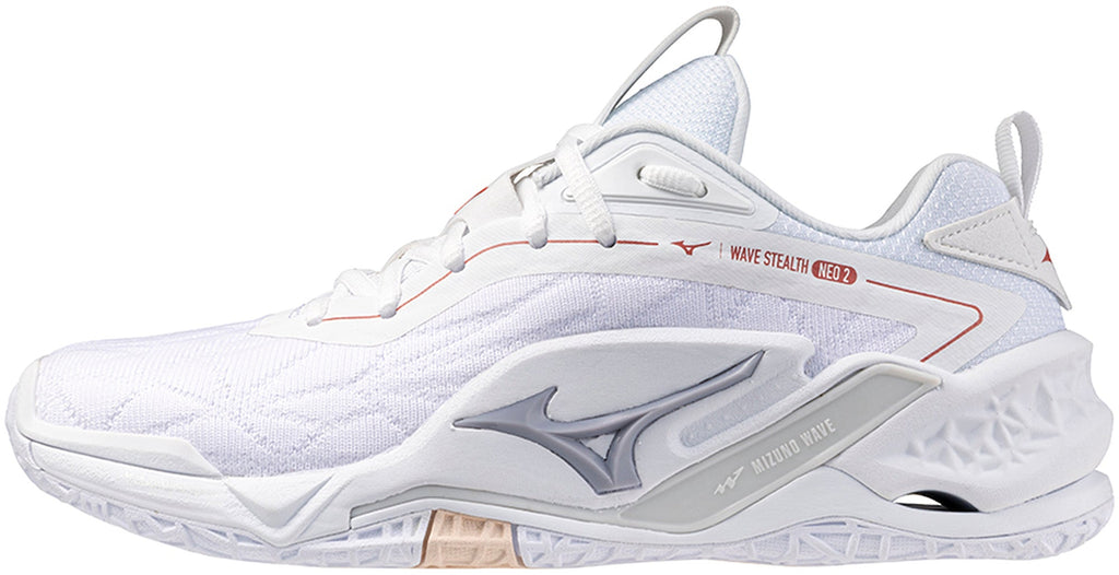 Women's Wave Stealth Neo 2 Netball Shoes - White