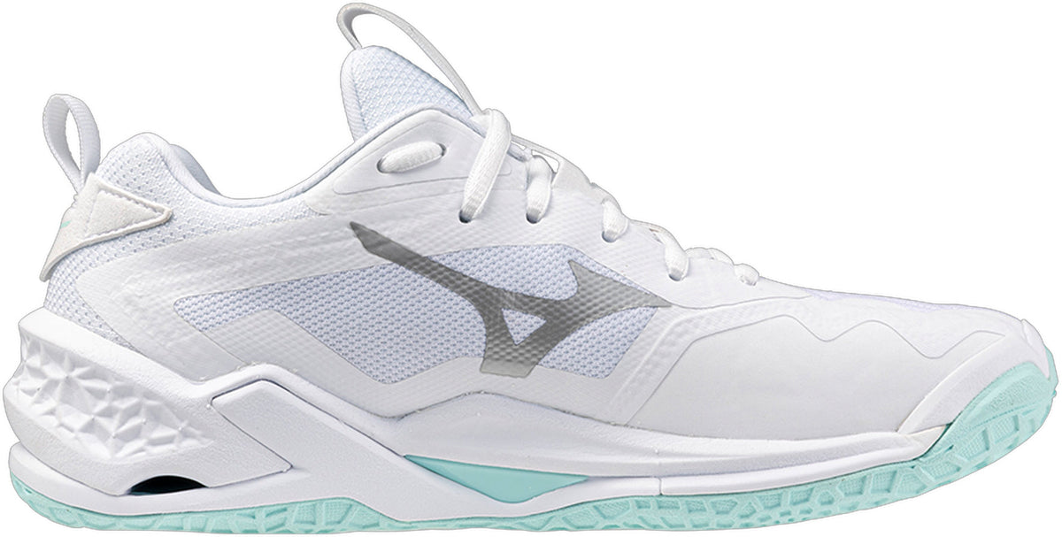 Women's Wave Stealth Neo 2 Netball Shoes - White