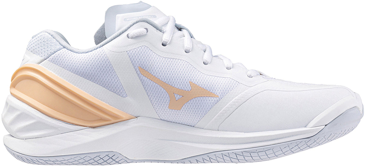 Women's Wave Stealth Neo Netball Shoes - White