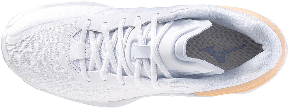 Women's Wave Stealth Neo Netball Shoes - White