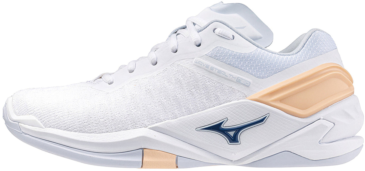 Women's Wave Stealth Neo Netball Shoes - White